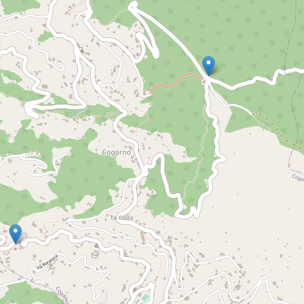 Thumbnail mappa parcheggi di Cogorno