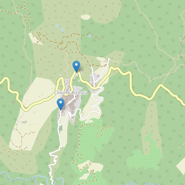 Thumbnail mappa parcheggi di Cosio di Arroscia