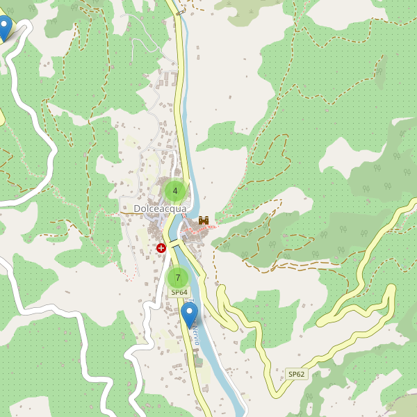 Thumbnail mappa parcheggi di Dolceacqua
