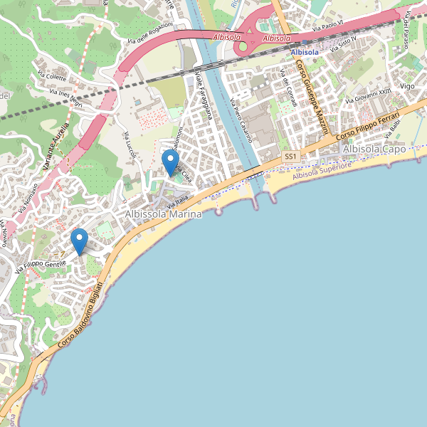 Thumbnail mappa scuole di Albissola Marina