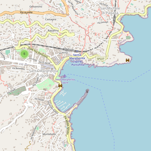 Thumbnail mappa scuole di Santa Margherita Ligure