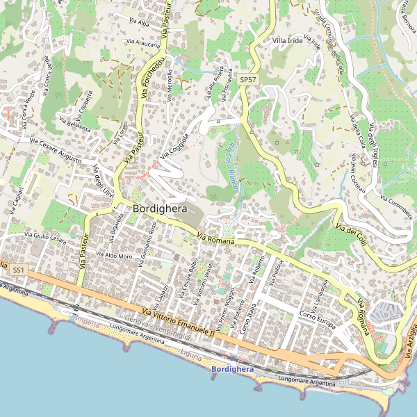 Thumbnail mappa sitiarcheologici di Bordighera