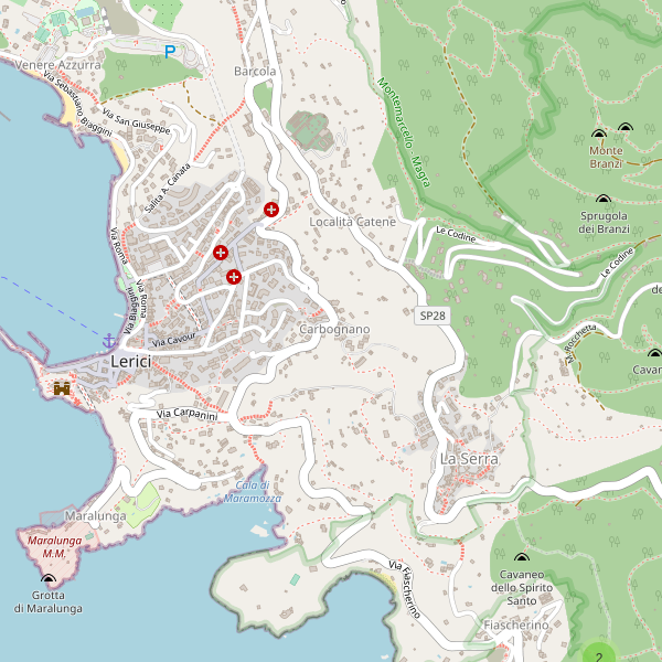 Thumbnail mappa sitiarcheologici di Lerici