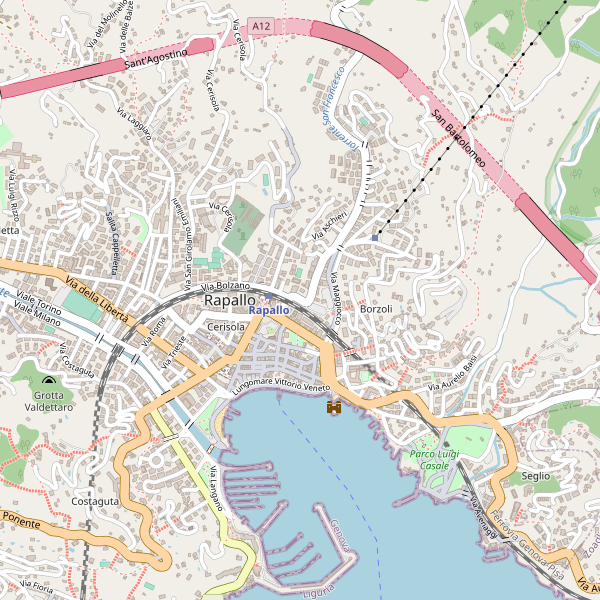 Thumbnail mappa sitiarcheologici di Rapallo