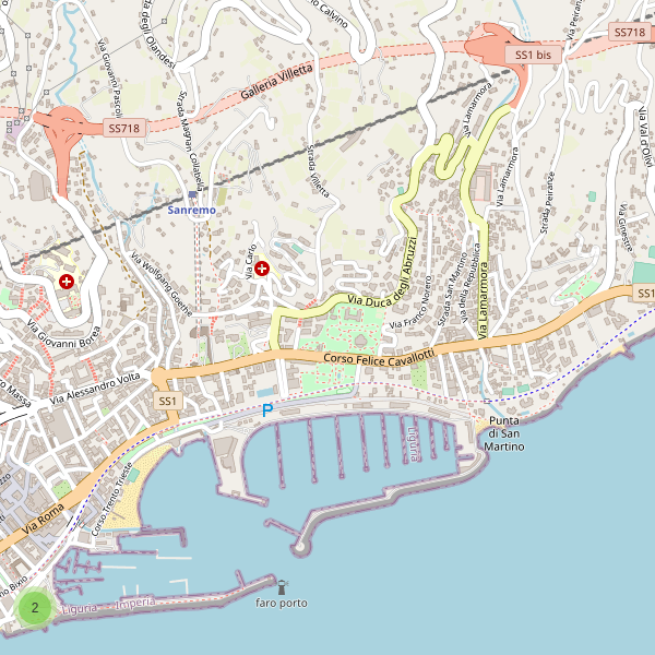 Thumbnail mappa sitiarcheologici di Sanremo