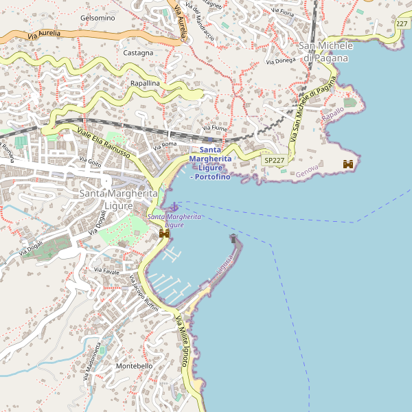Thumbnail mappa sitiarcheologici di Santa Margherita Ligure