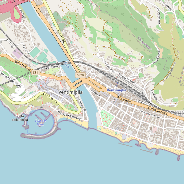 Thumbnail mappa sitiarcheologici di Ventimiglia