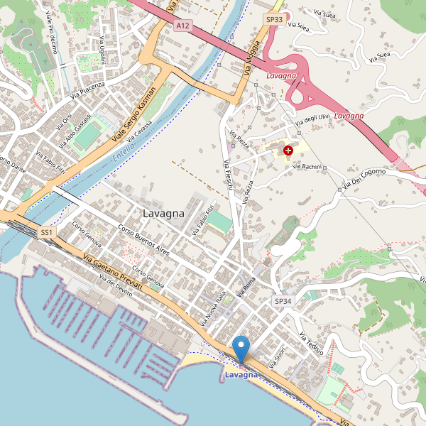 Thumbnail mappa stazioni di Lavagna