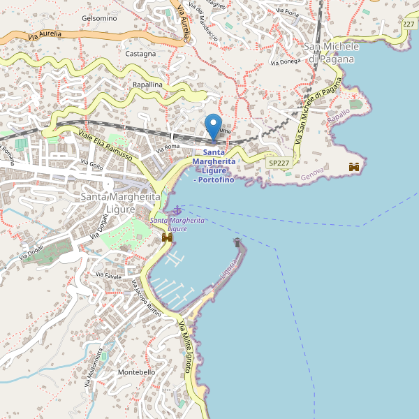 Thumbnail mappa stazioni di Santa Margherita Ligure