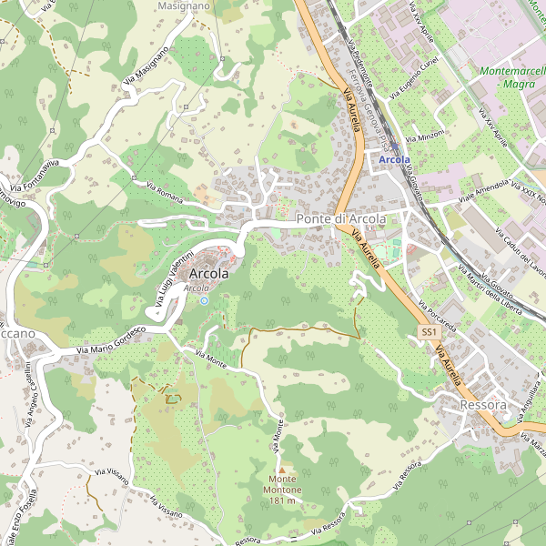 Thumbnail mappa taxi di Arcola