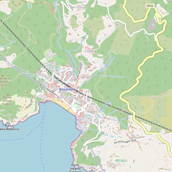 Thumbnail mappa taxi di Bonassola