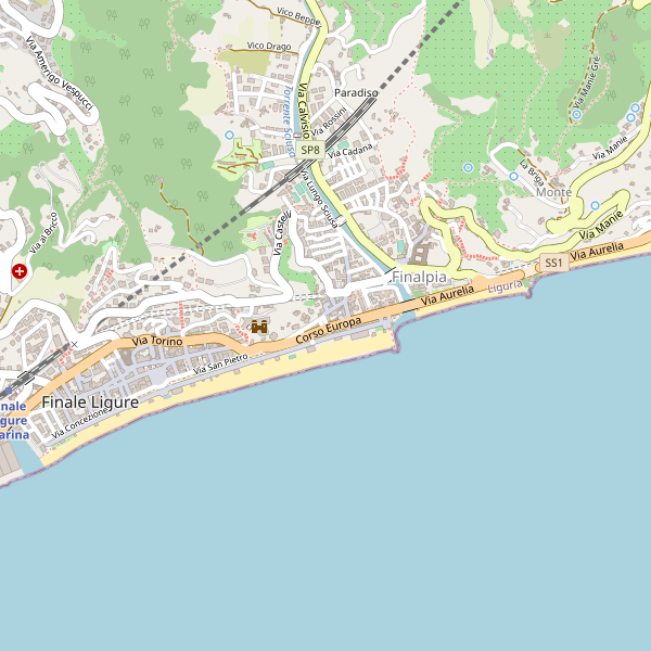 Thumbnail mappa taxi di Finale Ligure