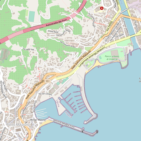 Thumbnail mappa taxi di Imperia