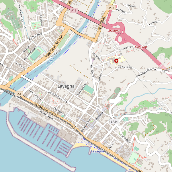 Thumbnail mappa taxi di Lavagna