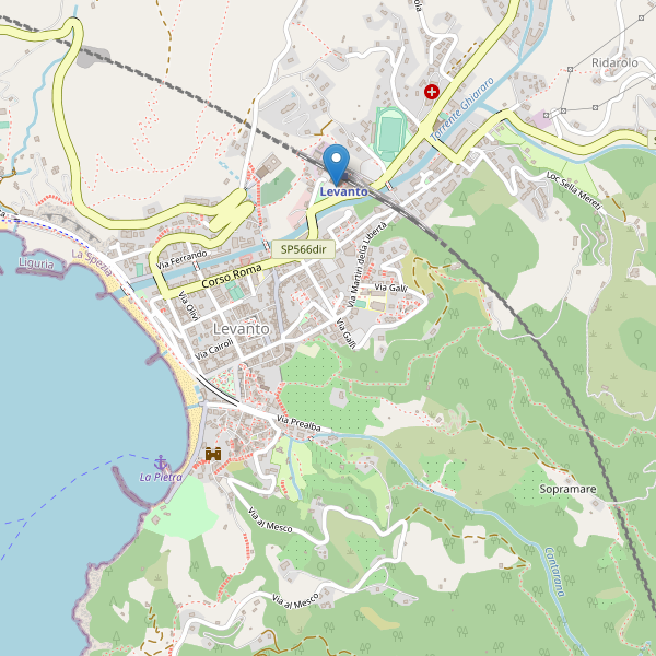 Thumbnail mappa taxi di Levanto