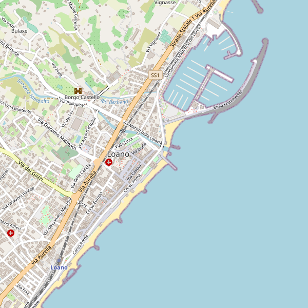 Thumbnail mappa taxi di Loano