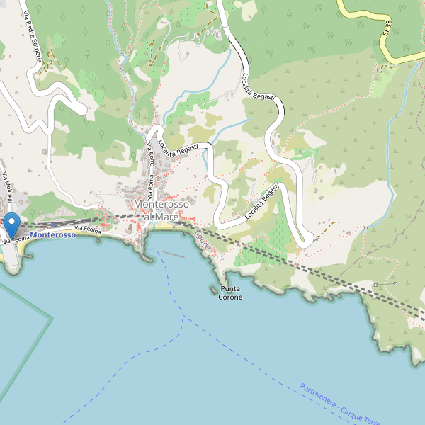 Thumbnail mappa taxi di Monterosso al Mare
