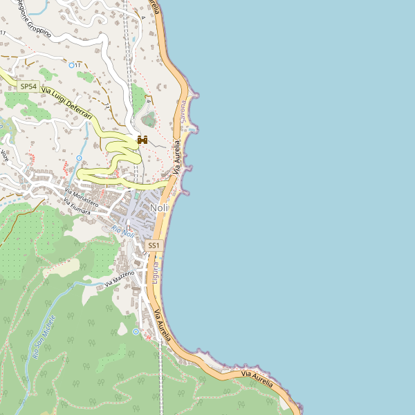 Thumbnail mappa taxi di Noli