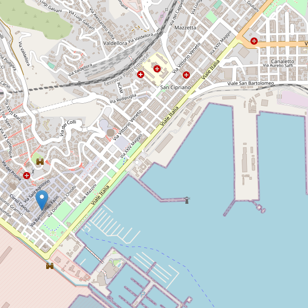 Thumbnail mappa teatri di La Spezia