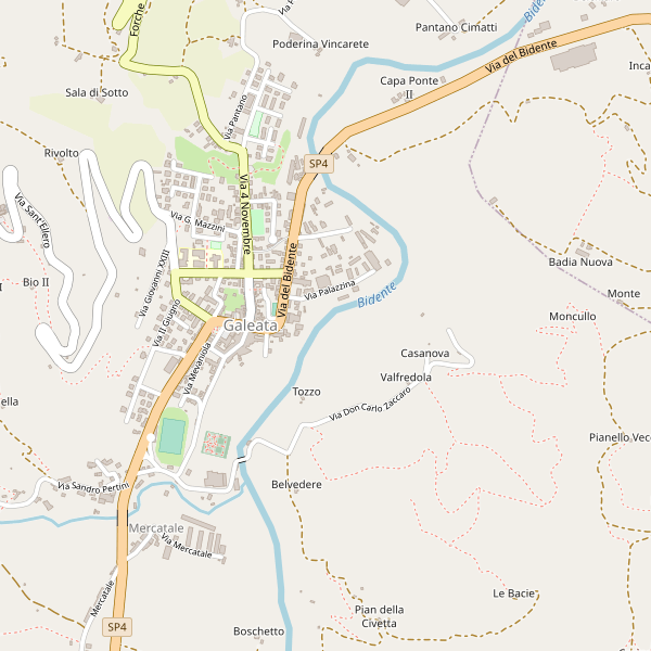 Thumbnail mappa chiese di Galeata