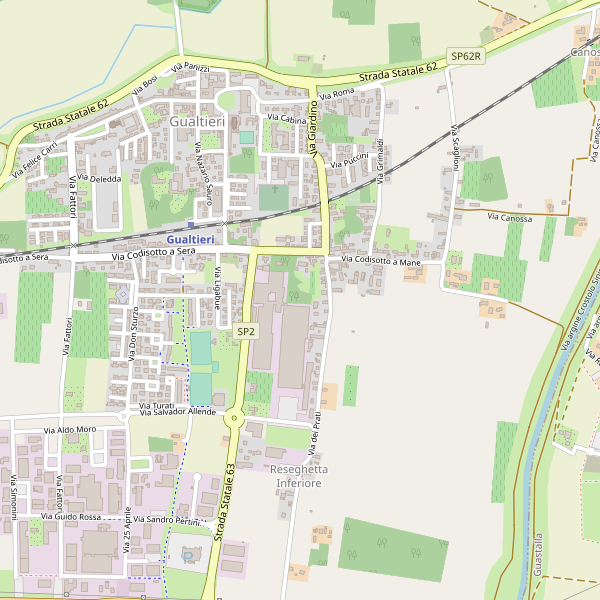 Thumbnail mappa mercati di Gualtieri