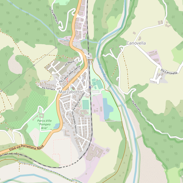 Thumbnail mappa hotel di Marzabotto