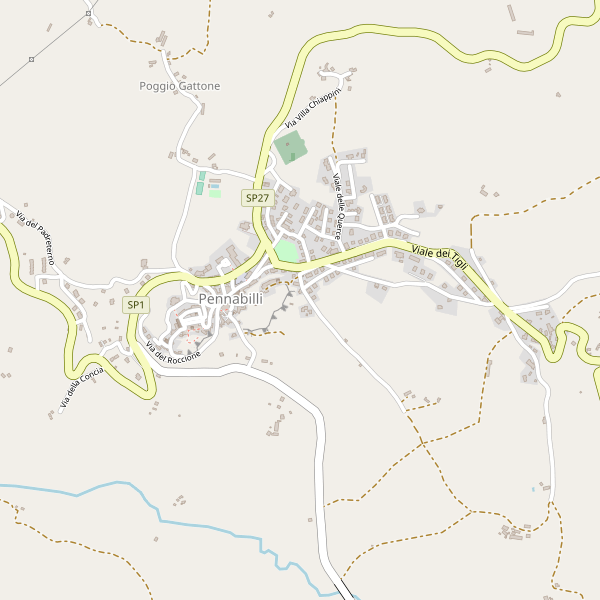 Thumbnail mappa gelaterie di Pennabilli