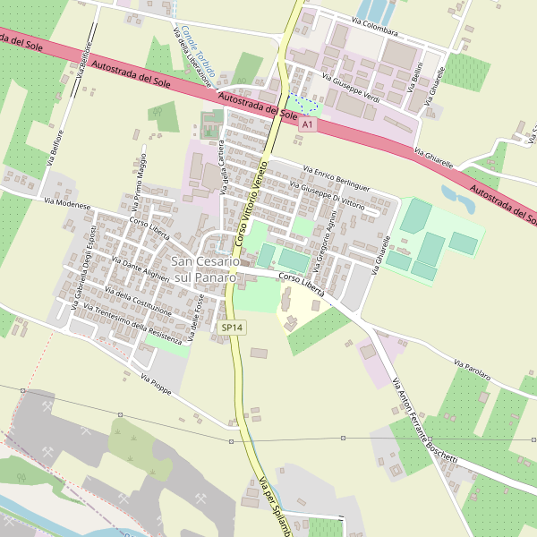 Thumbnail mappa farmacie di San Cesario sul Panaro