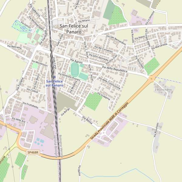 Thumbnail mappa localinotturni di San Felice sul Panaro