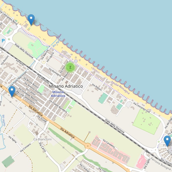 Thumbnail mappa bar di Misano Adriatico