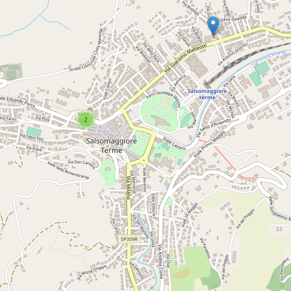 Thumbnail mappa chiese di Salsomaggiore Terme