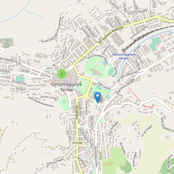 Thumbnail mappa monumenti di Salsomaggiore Terme