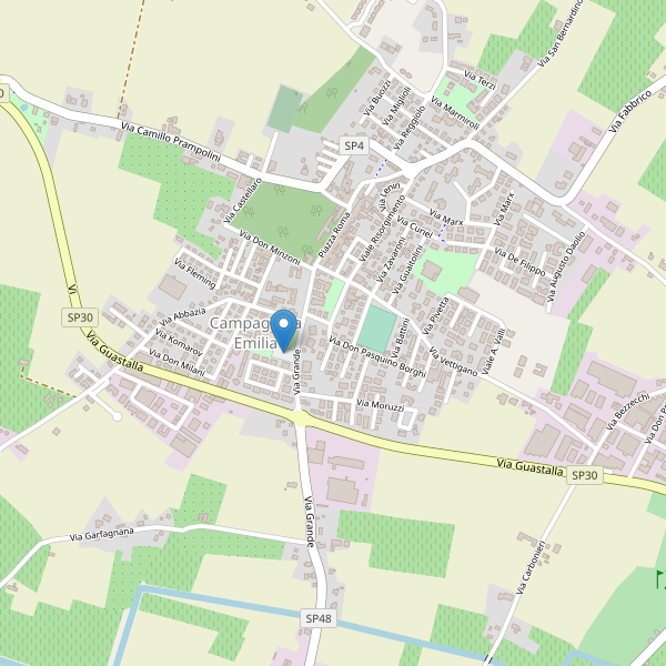 Thumbnail mappa parcheggi di Campagnola Emilia