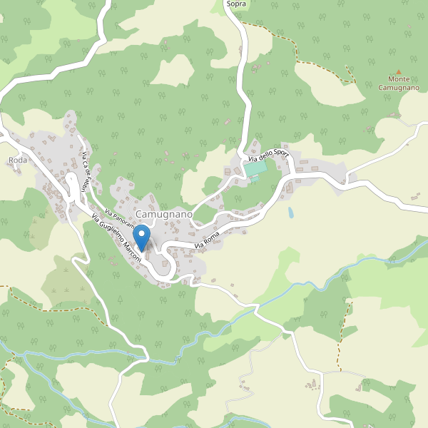 Thumbnail mappa parcheggi di Camugnano