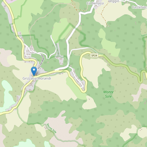 Thumbnail mappa parcheggi di Grizzana Morandi
