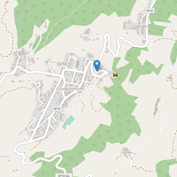 Thumbnail mappa parcheggi di Gropparello