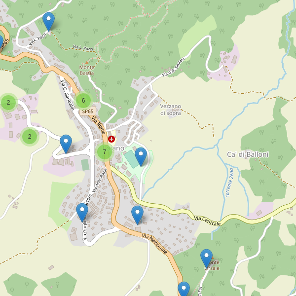Thumbnail mappa parcheggi di Loiano