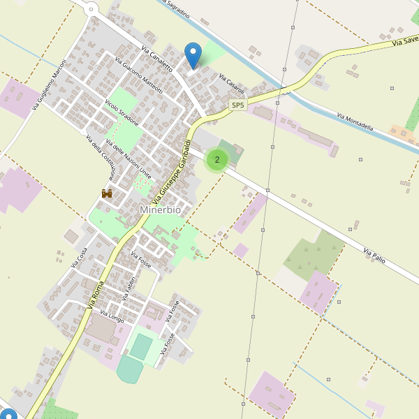 Thumbnail mappa parcheggi di Minerbio