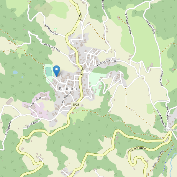 Thumbnail mappa parcheggi di Palagano