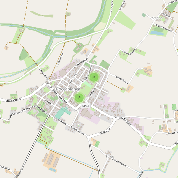 Thumbnail mappa parcheggi di Roccabianca