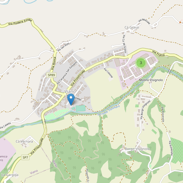 Thumbnail mappa parcheggi di Viano