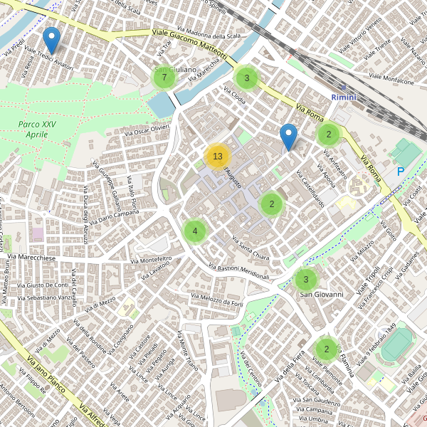Thumbnail mappa ristoranti Rimini