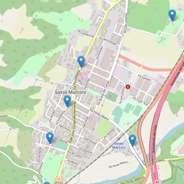 Thumbnail mappa ristoranti di Sasso Marconi