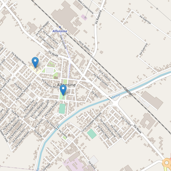 Thumbnail mappa scuole di Alfonsine