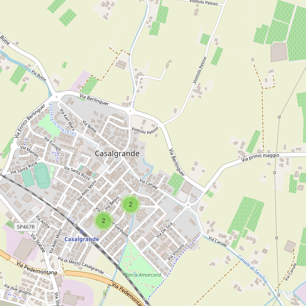 Thumbnail mappa scuole di Casalgrande
