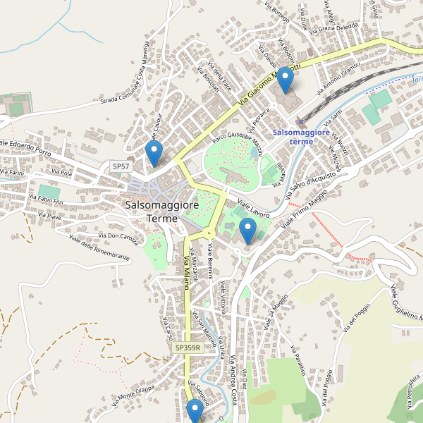 Thumbnail mappa scuole di Salsomaggiore Terme