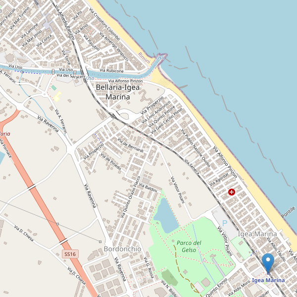 Thumbnail mappa stazioni di Bellaria-Igea Marina