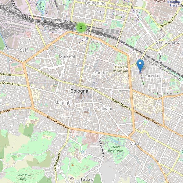 Thumbnail mappa stazioni di Bologna