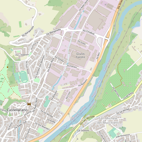 Thumbnail mappa stazioni di Castellarano