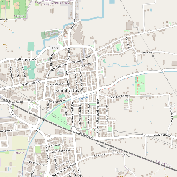 Thumbnail mappa stazioni di Gambettola